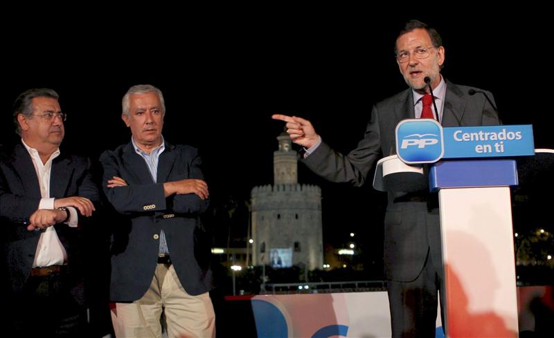 Rajoy comienza la campa&ntilde;a del 22-M con el paro como "adversario" y no el PSOE