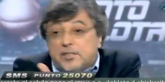 Jos&eacute; Dami&aacute;n Gonz&aacute;lez: "El Madrid ha apostado por un personaje al que le gusta chapotear en el barro"
