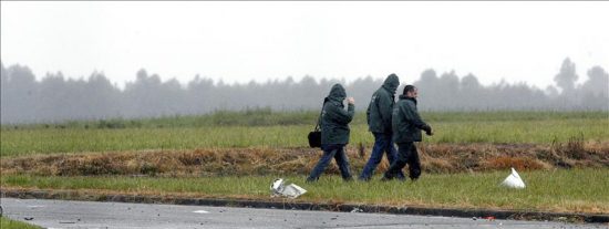 Cuatro muertos al accidentarse dos avionetas junto al aeropuerto de Asturias