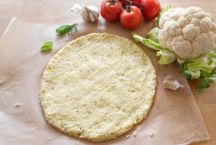 base pizza coliflor