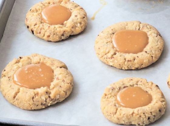 Galletas de caramelo sabor toffee
