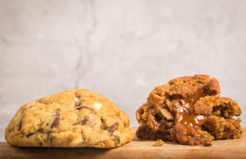 galletas de caramelo toffee