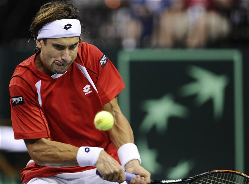 0-2. Ferrer completa la jornada triunfal de España con una victoria ante Roddick