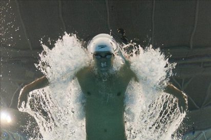 Lochte, campeón del mundo de los 200 metros libre, Phelps, segundo