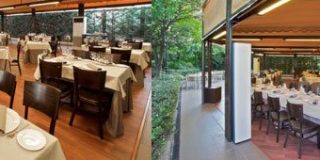 Disfruta de una cena al aire libre en la terraza de Aynaelda
