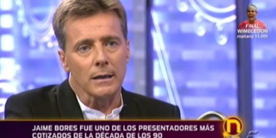 El presentador Jaime Bores cuenta su ruina profesional en 'La Noria': "No gan&eacute; mucho dinero y ahora voy dando tumbos"