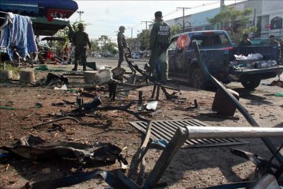 Doce heridos al estallar una bomba en el sur musulm&aacute;n de Tailandia