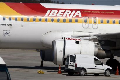 Iberia cancela sus vuelos a Nueva York hasta el lunes por el hurac&aacute;n Irene