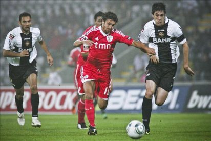El Benfica sube al liderato provisionalmente con goles de Cardozo y C&eacute;sar