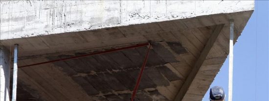 Un obrero cae de un duod&eacute;cimo piso y milagrosamente sale ileso