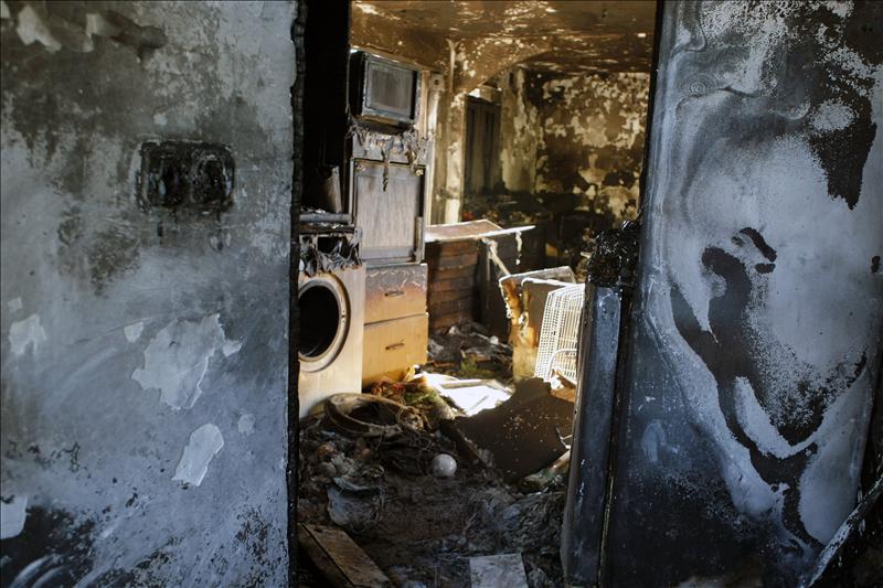 Interrogan a una mujer por la muerte de su marido en el incendio de su casa