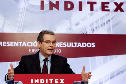 Inditex gan&oacute; 717 millones de euros en su primer semestre fiscal, el 14 por ciento m&aacute;s