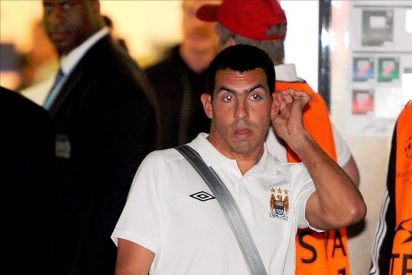 El Manchester City suspende a Carlos Tévez durante dos semanas