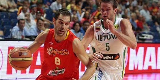 Espa&ntilde;a pasa por encima de Lituania en el Eurobasket (79-91)