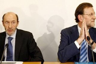 Rajoy quiere dos debates televisados con Rubalcaba durante la campa&ntilde;a