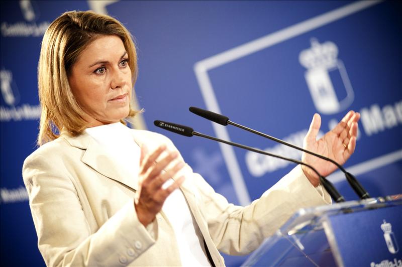 Cospedal elimina 501 liberados sindicales y las subvenciones a los sindicatos