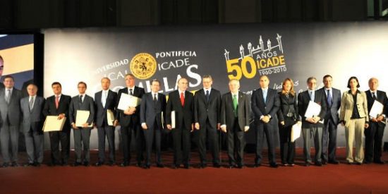 Comillas clausur&oacute; el quincuag&eacute;simo aniversario de ICADE