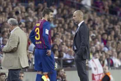 Piqu&eacute;: "La distancia es considerable, pero queda mucha Liga"