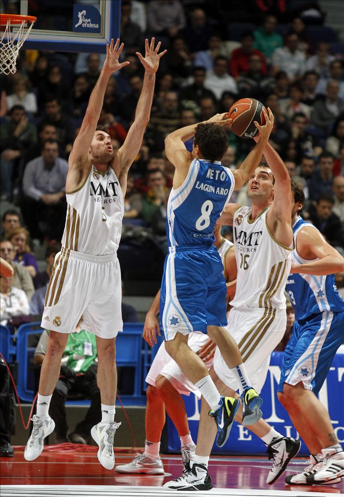 82-74. Victoria sin historia del Real Madrid ante Lagun Aro