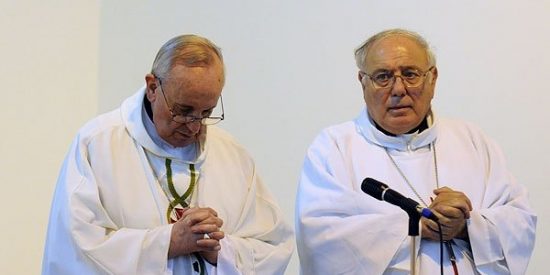 Bergoglio se despidi&oacute; de su cargo al frente del episcopado argentino