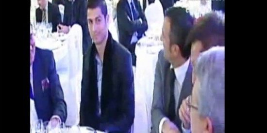 Cristiano Ronaldo y Enrique Cerezo se pican en la gala del diario 'AS'
