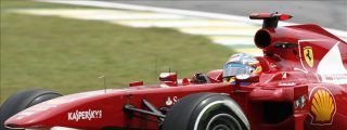 El piloto español Fernando Alonso, de Ferrari.