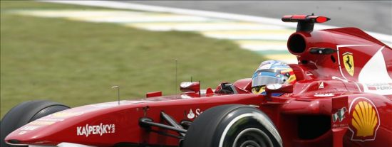 El piloto espa&ntilde;ol Fernando Alonso, de Ferrari.