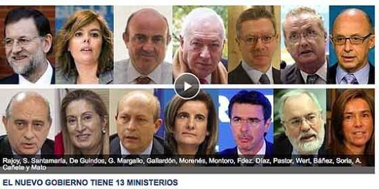&iquest;Ha elegido Rajoy un buen equipo?