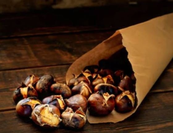 castañas asadas