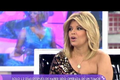 Lágrimas, miedo y sorpresas en el momentazo de Terelu en 'Sálvame Deluxe': "Me asusta mucho la quimioterapia"