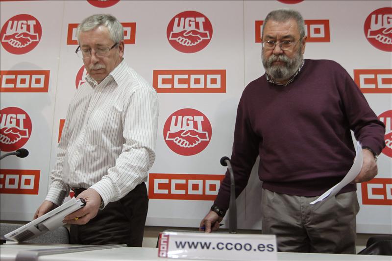 CCOO Y UGT dicen al Gobierno que todavía está a tiempo de rectificar ...