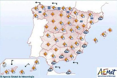 Lluvias d&eacute;biles en Castilla-La Mancha y Andaluc&iacute;a