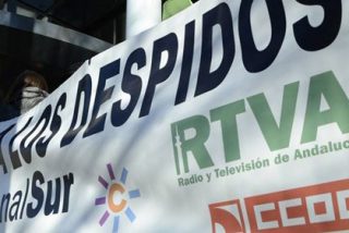 Huelga en Canal Sur en protesta por los despidos de Pablo Carrasco