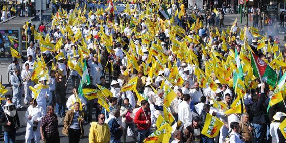 Miles de andaluces contra los transg&eacute;nicos