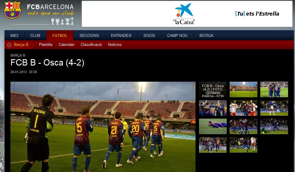 El SD Huesca es Huesca, y no 'Osca'