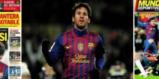 'Sport' y 'Mundo Deportivo' cierran filas en torno a su crack: "Con Messi al fin del mundo" y "El mejor Messi"