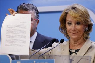 Esperanza Aguirre: "Si alguna queja tengo del Gobierno Rajoy es que no recorta lo suficiente"