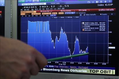 La prima de riesgo cae a 421 puntos b&aacute;sicos en la apertura