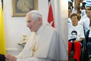 El Papa, sorprendido de que la mujer de Fidel Castro fuese "una persona devota y creyente"