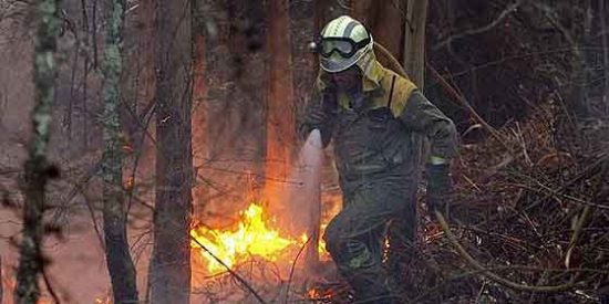 El fuego provocado en el Eume ha carbonizado ya 750 hect&aacute;reas