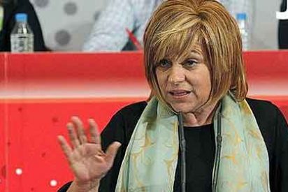 Elena Valenciano, vicesecretaria del PSOE y de profesi&oacute;n 'agitadora'