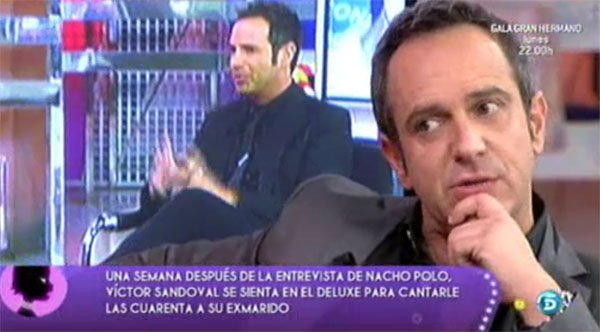 Jorge Javier V&aacute;zquez le da d&oacute;nde m&aacute;s le duele a Victor Sandoval: "Eres un pesetero. Est&aacute;s encantado con tu drama"