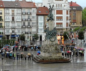 Circulo de Silencio por el que pasa hambre, a tu lado