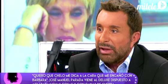 Espantosa aparición de José Manuel Parada en 'Sálvame Deluxe': intento de agresión de la Esteban, J.J. le abronca y Mila le insinúa algo muy grave