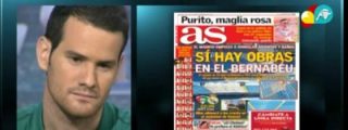 Pedro Pablo San Mart&iacute;n llama cabreado a 'Punto Pelota' y revela que las fotos de las obras del Bernab&eacute;u publicadas en 'AS' "son robadas"