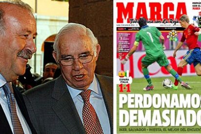 Luis Aragon&eacute;s vuelve a dar lecciones en 'Marca' a Del Bosque: "Yo habr&iacute;a jugado con delantero centro"
