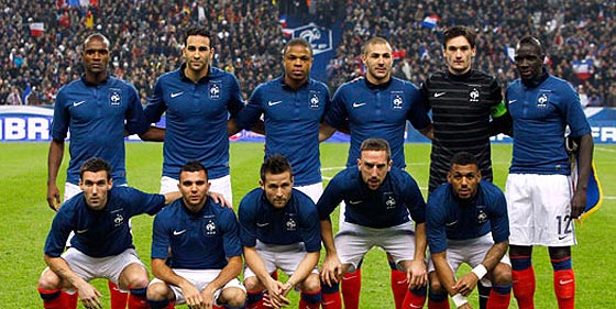 Espa&ntilde;a nunca ha ganado a Francia en partido oficial