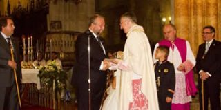 El alcalde de Lugo pide "ayuda" a Dios para el Gobierno de Espa&ntilde;a y de Europa