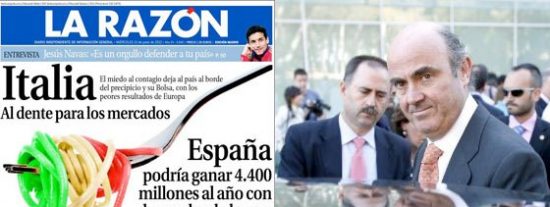 La Raz&oacute;n jura y perjura que los espa&ntilde;oles haremos negocio con el rescate