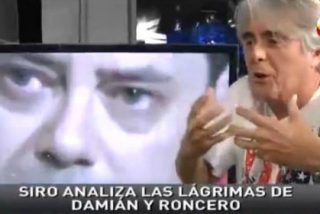 Siro L&oacute;pez rememora las l&aacute;grimas de Jos&eacute; Dami&aacute;n Gonz&aacute;lez y demuestra su actuaci&oacute;n: "Siempre mira d&oacute;nde est&aacute; la c&aacute;mara para hacer el numerito"